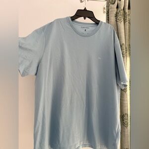 Calvin Klein Men's Light Blue Short Sleeve Tee